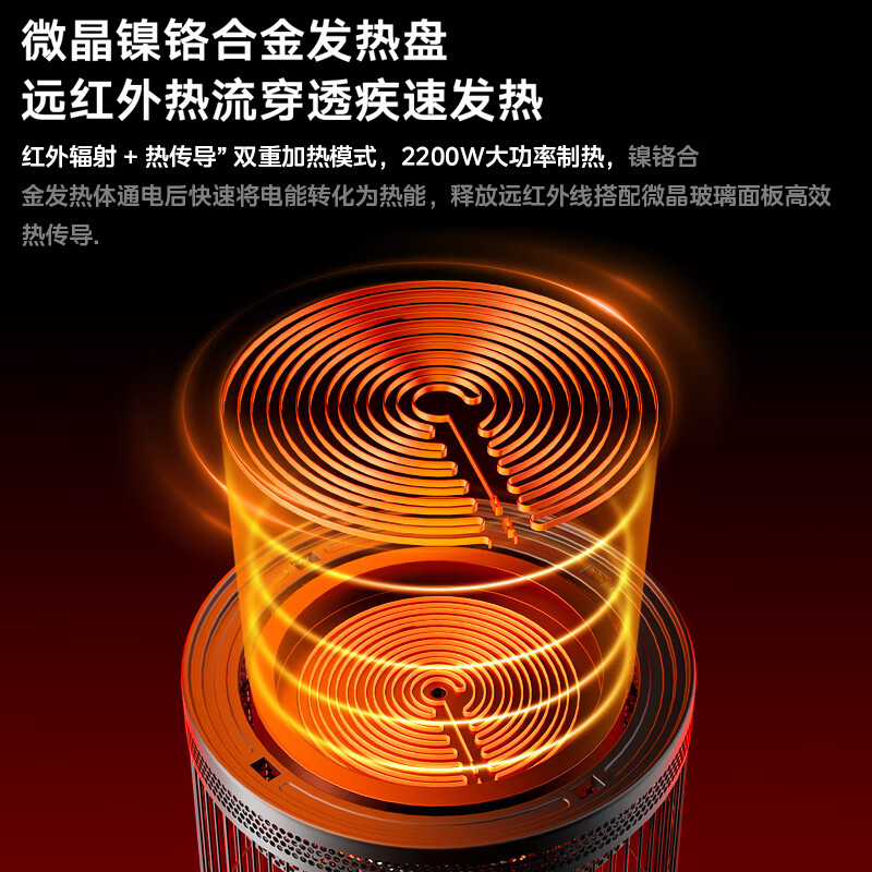 林边围炉取暖器电暖器家用语音煮茶多功能电暖器仿真火焰暖炉子360度环绕上下发热电炉子 黑灰色围炉取暖器【氛围假火/360度环绕上下发热】