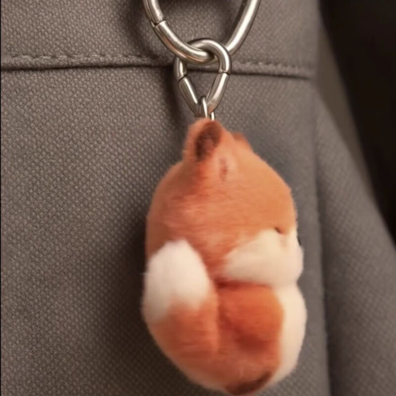 迪士尼（Disney）原创新款赤红小狐狸毛绒公仔高颜值可爱狐狸毛绒包包挂件超萌玩偶 小狐狸挂件【1个】