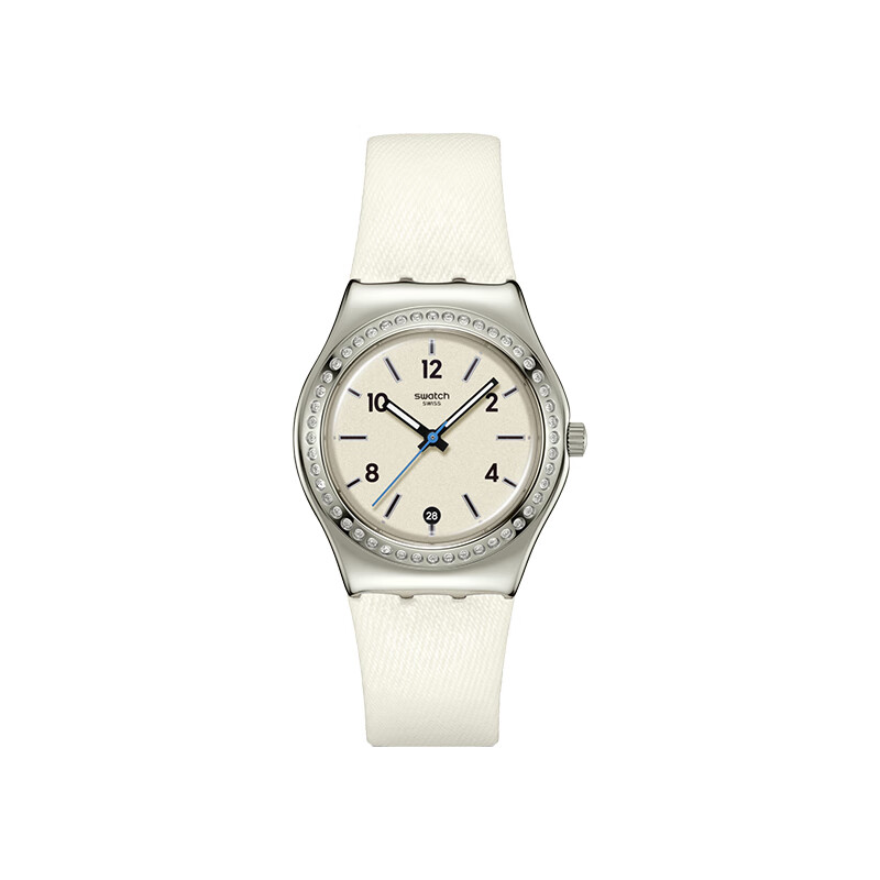 斯沃琪（Swatch）瑞士手表时尚潮流百搭送女朋友款女士腕表礼盒生日520母亲节礼物 【精美礼袋】月华之心 YLS471 33mm