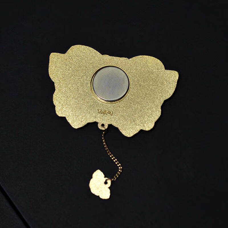 清华大学艺术博物馆致敬1953文创花间蝴蝶冰箱贴金属磁吸创意礼物 花间蝴蝶冰箱贴