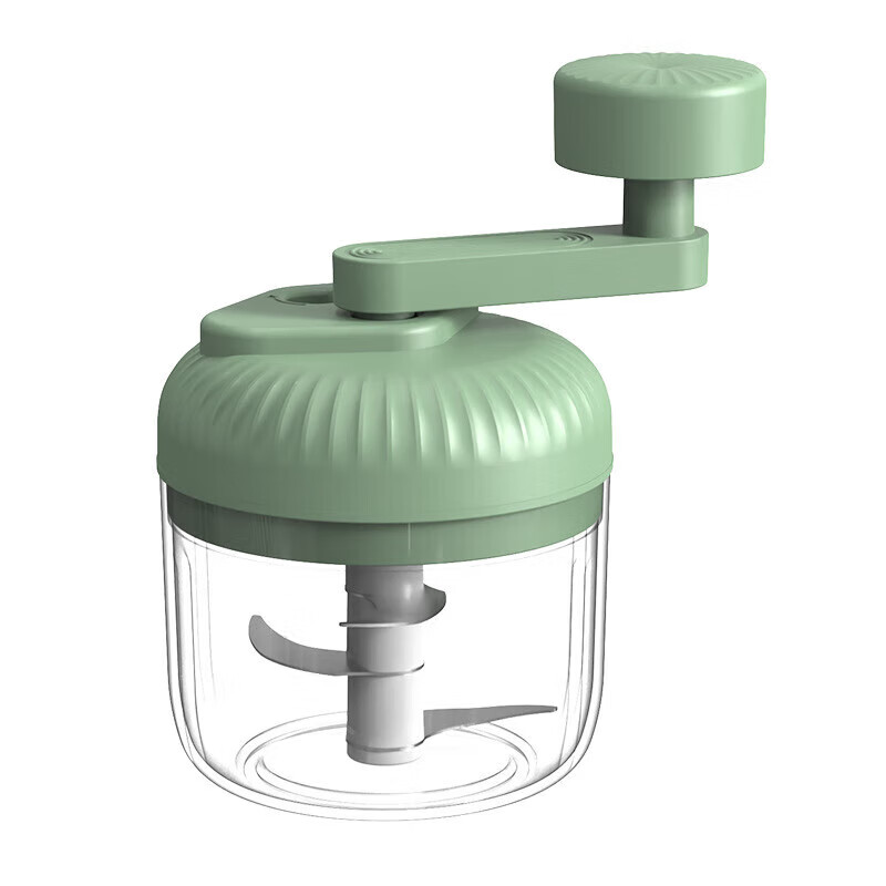其他家手摇三档打蒜器家用料理神器 手摇蒜泥机-绿色