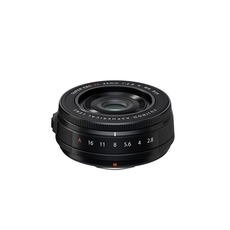 ��ʿ��FUJIFILM��XF23mm F2.8 R WR ��׼������ͷ ȫ����� С������ ��Լ90g ����/���/����/Ф�� ��ɫ