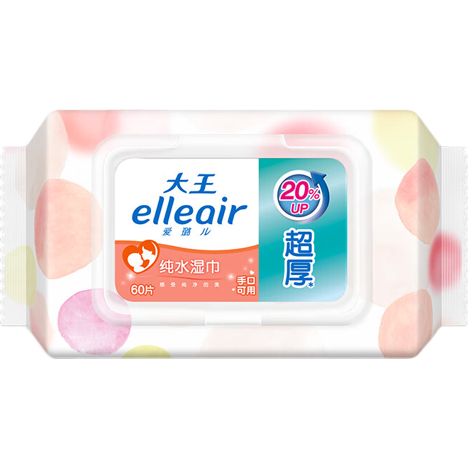 ������GOO.N����ˮʪ��Ӥ�������ֿ�ʪ���Ӻ�60Ƭ����Ʒ�� 39Ԫ