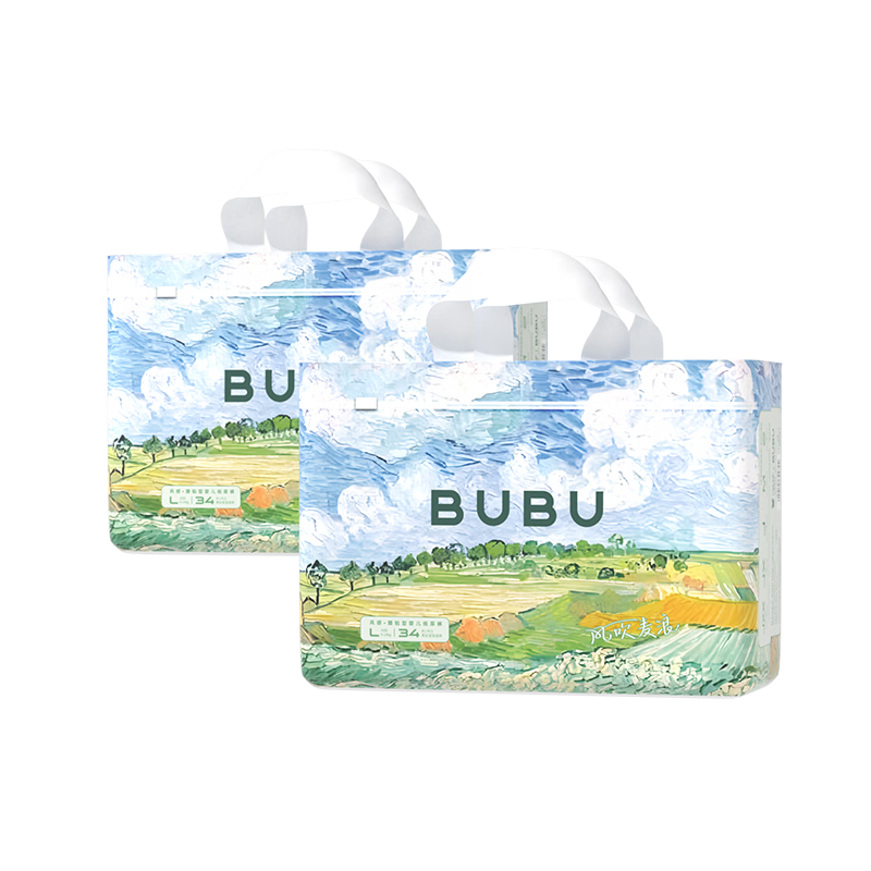 ���ڲ�����BUBU�紵����ֽ���L��68Ƭ(8.5-11.5kg)����͸����п� 82Ԫ