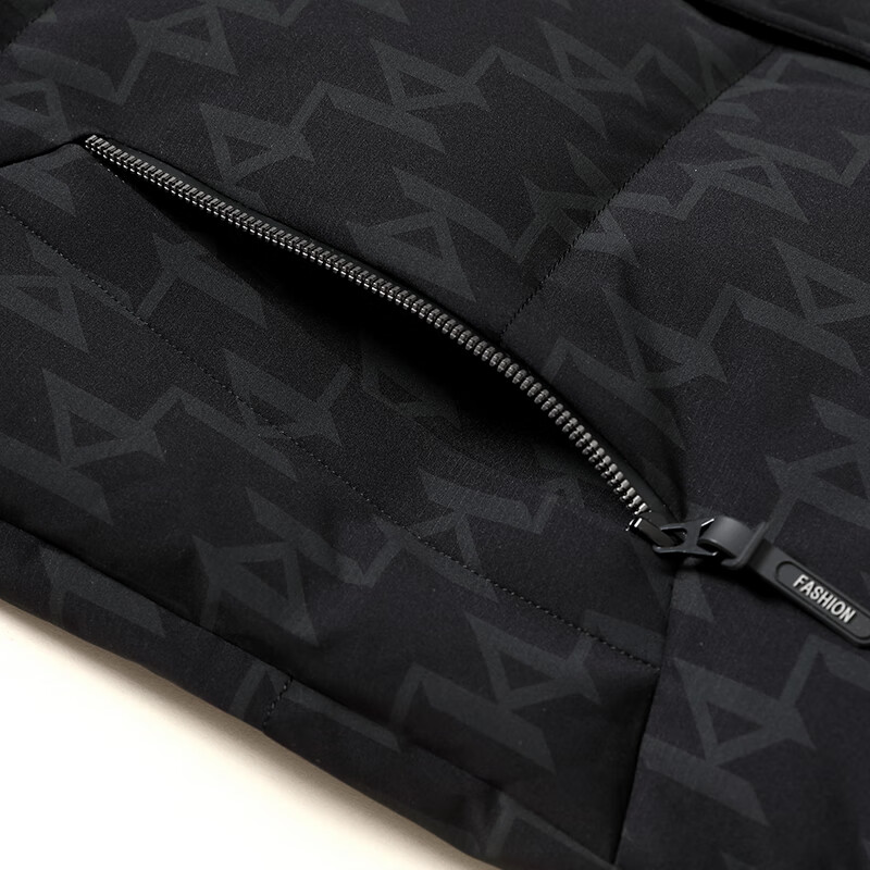 FEAE官方品牌连帽羽绒服男户外休闲冬季时尚商务加厚保暖90鸭绒面包服 拼白色【新国标90%鸭绒】-千鸟格双色款 -官方正品 XL 码【体重 建议130-145斤】