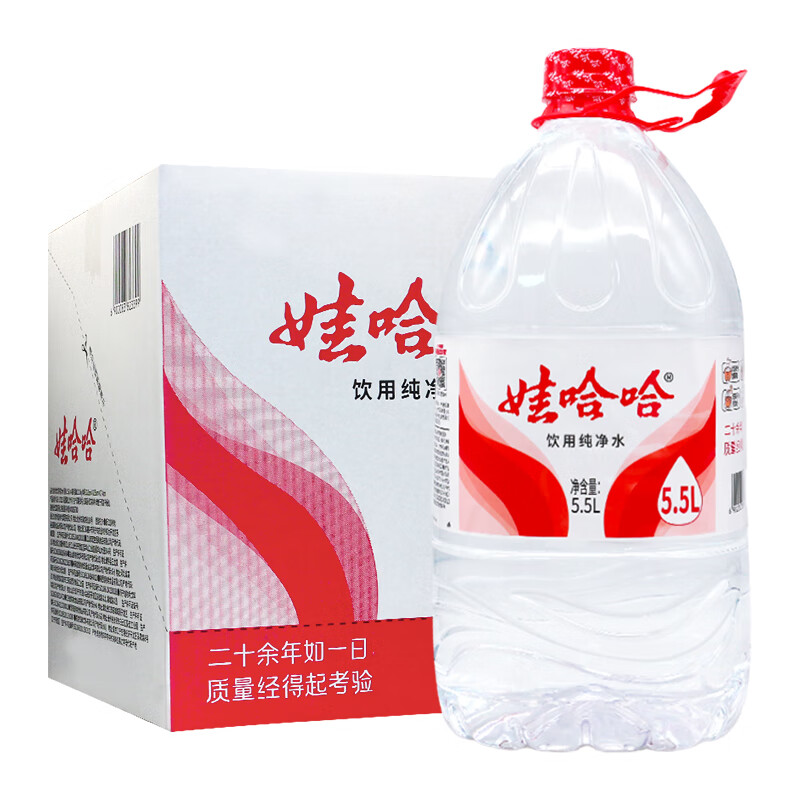 wahaha/�޹��� ���� ����ˮ 5.5L 4Ͱ 32.5Ԫ