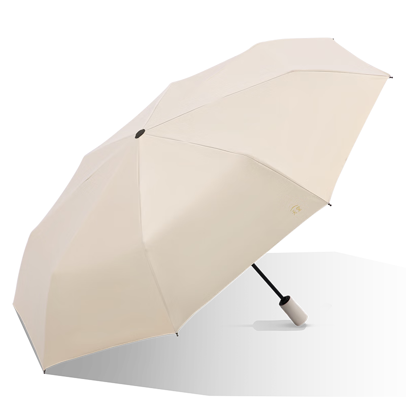 天堂傘抗風(fēng)拒水全自動(dòng)晴雨傘便攜防曬遮陽傘太陽傘晴雨兩用傘男女學(xué)生 奶酪色