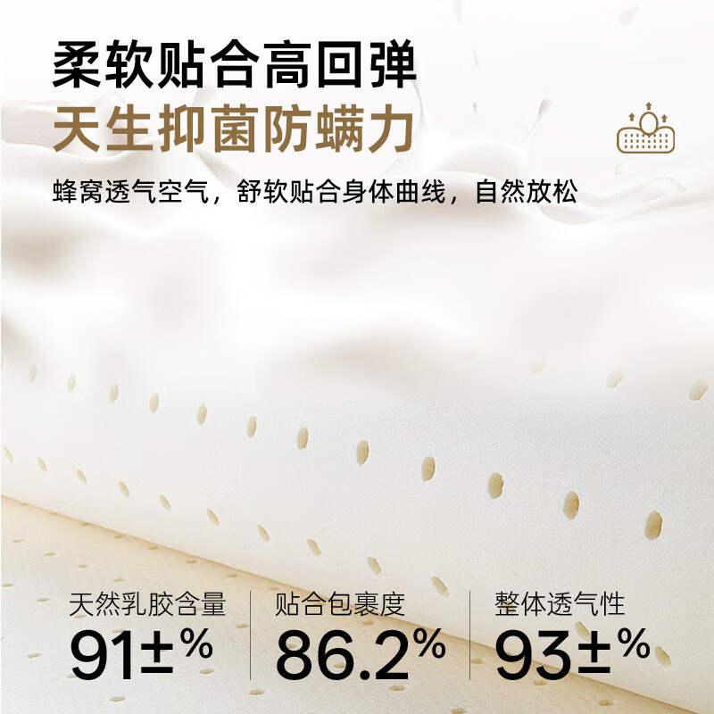 百格慕 BIGEMO卧室家用1.8m独立袋装弹簧床垫恒温驼绒环保护脊黄麻可拆洗可定制 柔软舒适F款三重防塌独立弹簧-24CM 200*200CM