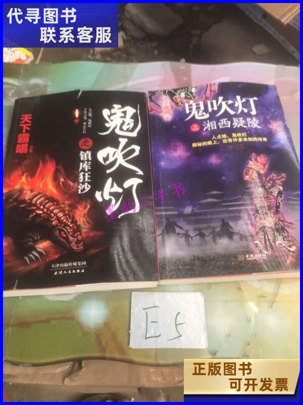 二手书二手9成新鬼吹灯之湘西疑陵 镇库狂沙 /天下霸唱 金城出版社