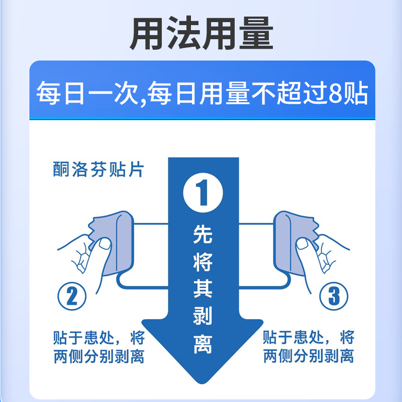 [联盛]酮洛芬贴片 7cm*10cm*5贴 1盒装 抗炎镇痛用于骨关节炎类风湿颈椎贴肩周炎肌肉疼痛腱鞘炎扭伤挫伤