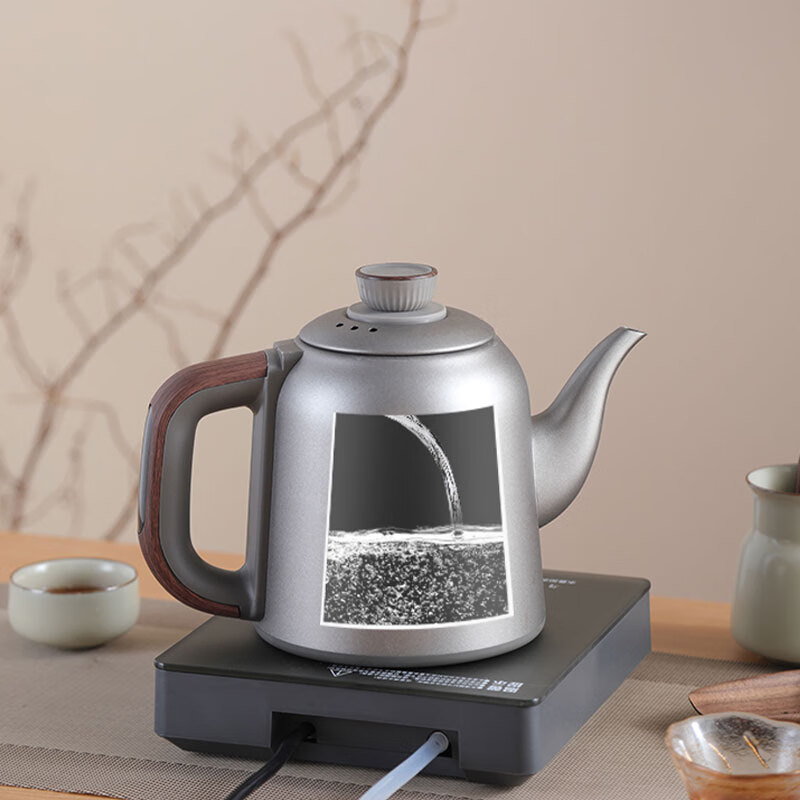 鲸可全自动烧水壶电热水壶煮茶器电茶壶台泡茶壶台嵌式电饮水机一体上水壶养生壶恒温壶 1.2L 手柄上水316不锈钢单壶【RXDC112】