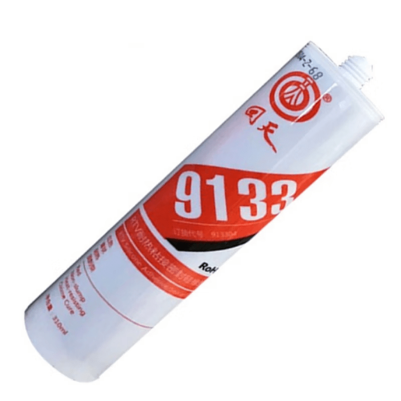 回天9133 rtv耐热粘接密封硅橡胶 耐高温玻璃胶密封胶 硅胶 红胶