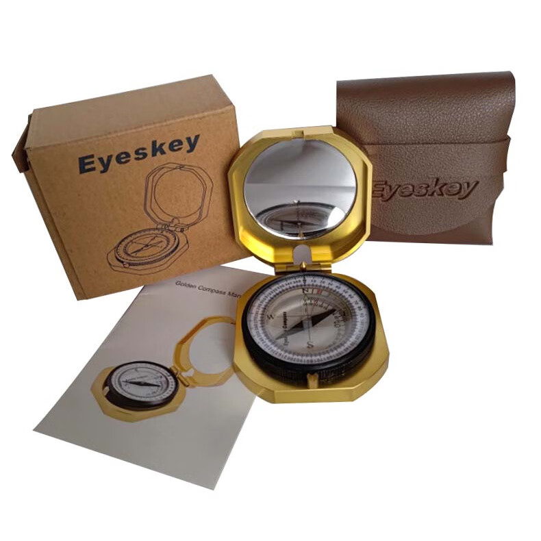 艾斯基（Eyeskey）戶外高精度指南針學(xué)生用多功能指北針 EK-500指南針【高精準(zhǔn)可測坡度】