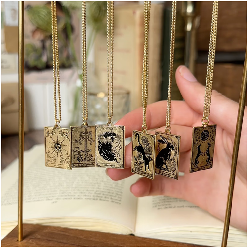 Fable天体系列项链甜酷小众生日礼物 皇后心愿牌项链
