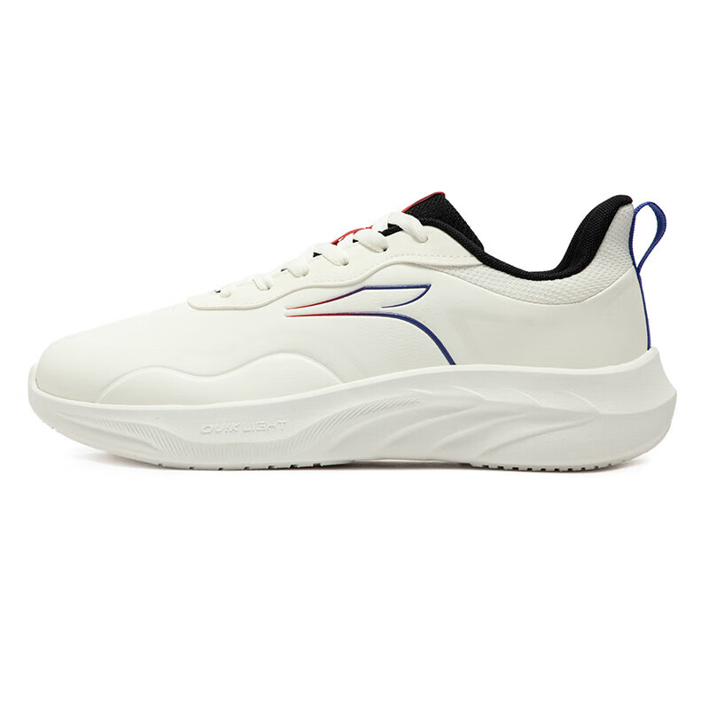 361°男鞋运动鞋秋冬季百搭通勤健身休闲慢跑步鞋 羽毛白/游戏蓝 42