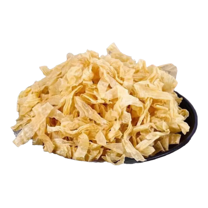 新鲜素豆皮豆腐皮凉拌菜火锅菜豆制品干货 豆皮150克
