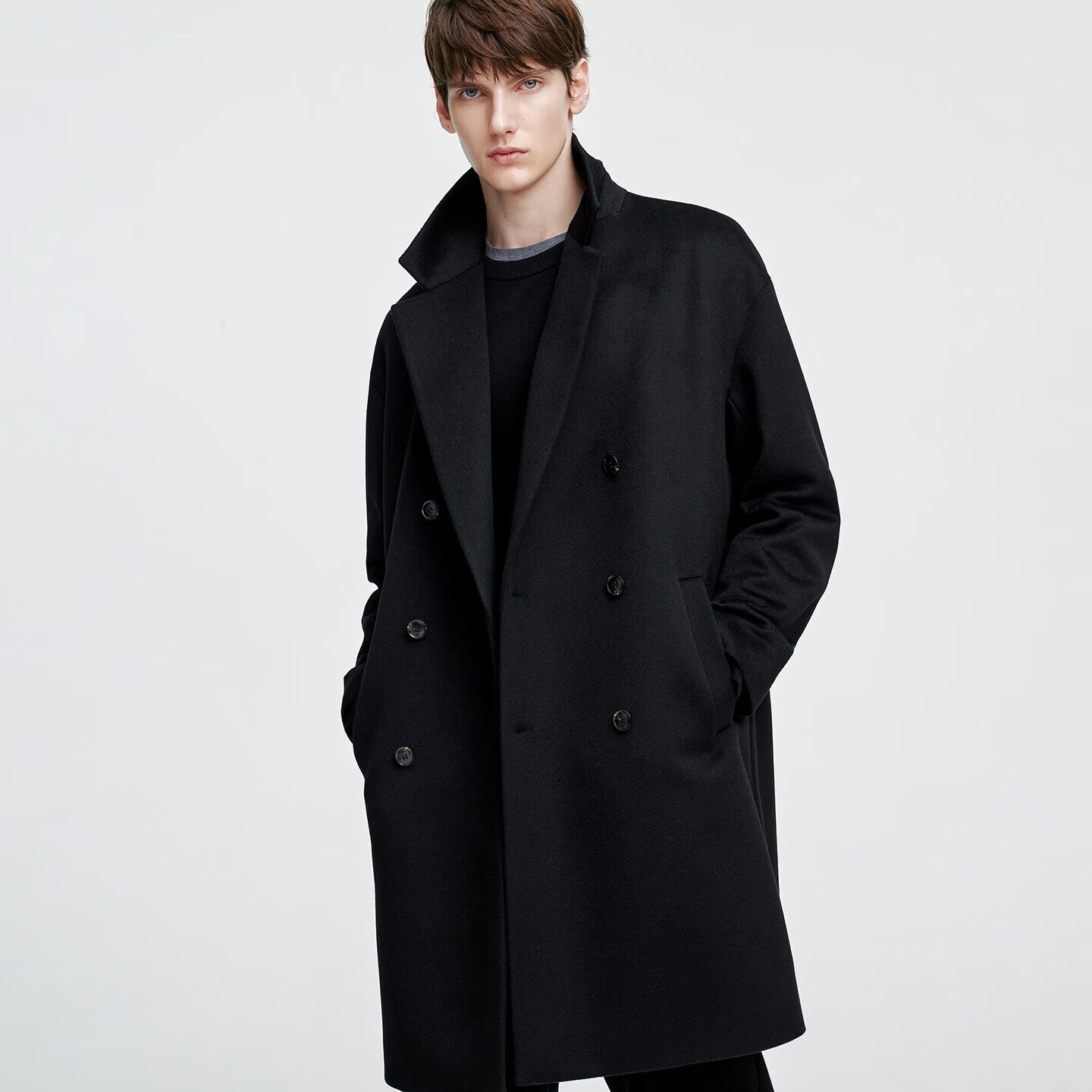 ׿���ᡤ������ū��GIOVANNI VALENTINO���ﶬ��ȫ��ë�ش�����ʿ�г������ʴ������Ӣ�׷��������� XL