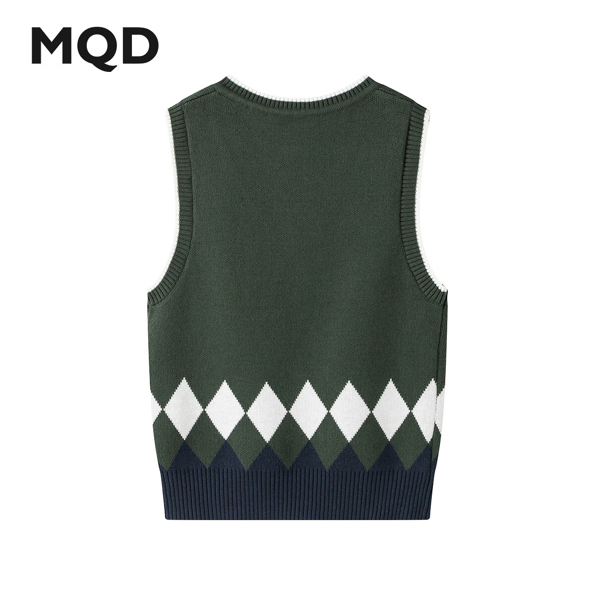 马骑顿秋冬款儿童针织衫毛衣 蓝绿 160