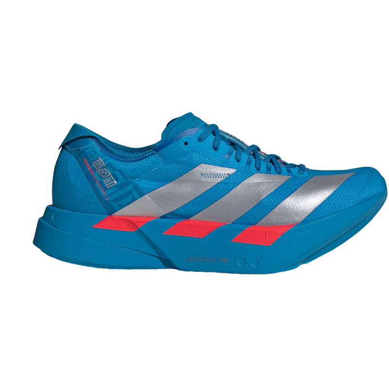 阿迪达斯（adidas）男鞋 2026春季竞速跑鞋ADIZERO ADIOS PRO 4耐磨马拉松稳定运动鞋 JR4796 40