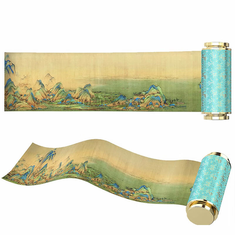 五粮液仙林生态出品 千里江山 卷轴礼盒 送礼优选 商务宴请酒 52%vol 500mL 1瓶 满2瓶赠礼袋