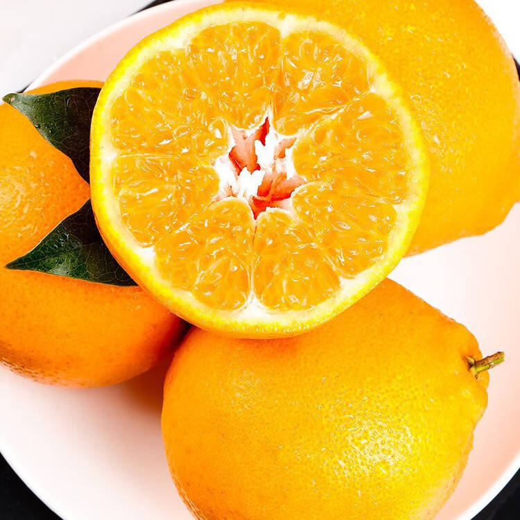 四川春见耙耙柑0甜蜜素退酸剂口口爆汁水果生鲜粑粑柑年货礼盒 【大果原袋带箱5斤】70-80mm