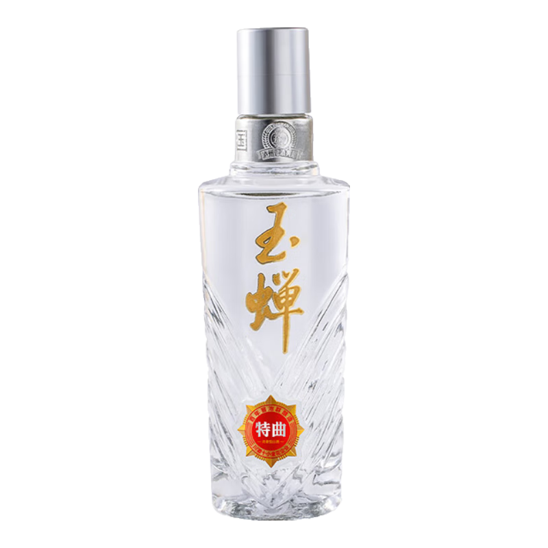 玉蝉老酒 玉蝉特曲品鉴 浓香型白酒 52度 100ml 单瓶装小酒