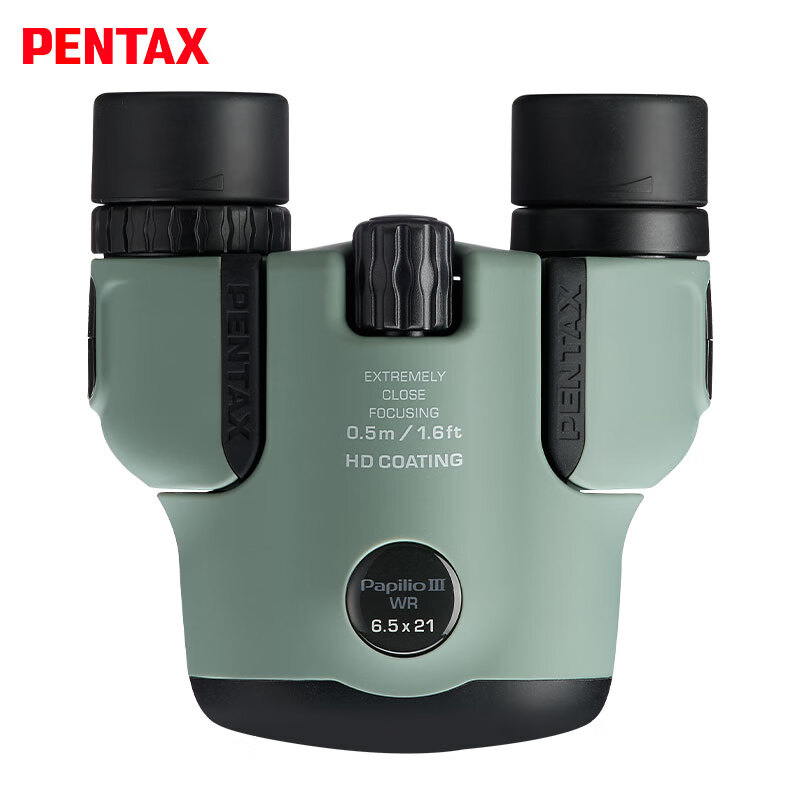 PENTAX����������澵��ˮ΢��˫Ͳ��Զ������ݻ����ݳ��������˶�ͯ Papilio III6.5x21WR���+�ֻ���1090Ԫ