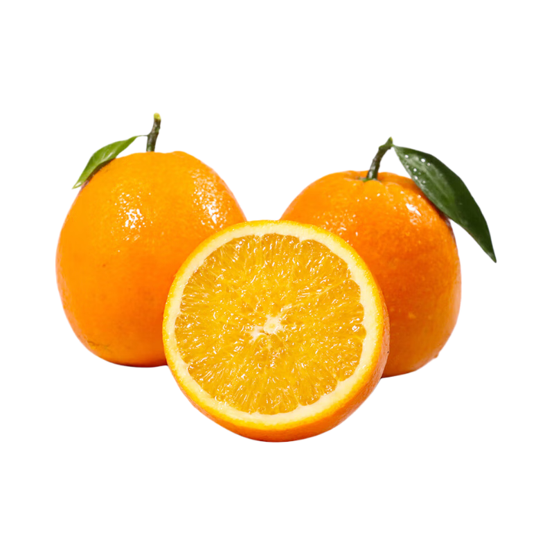 京橙美锦【源头直发】正宗江西赣南脐橙新鲜橙子当季水果纽荷尔冰糖橙现摘 带箱9.8-10斤果王【特级果】85mm+