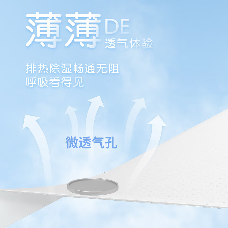 泰迪熊（Teddy Bear）呼吸特薄纸尿裤超薄透气干爽婴儿宝宝尿不湿尿裤 XL50片*2包 推荐23~32斤