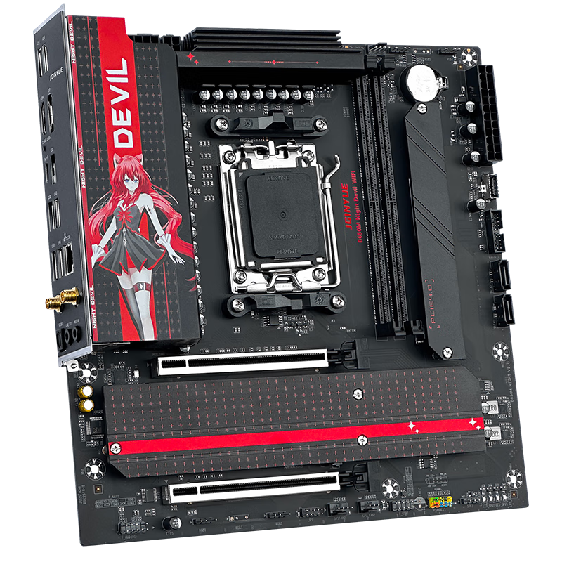 精粤 B650M NIGHT DEVIL WIFI DDR5 图 5