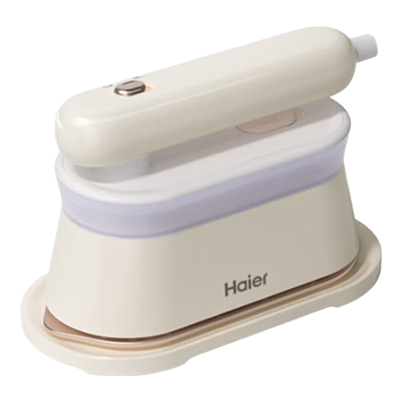 海尔（Haier）【2026新款】挂烫机家用手持熨烫机/便携小型电熨斗/微增压大蒸汽旅游出差除菌除螨熨斗 【浅咖米】除皱不湿衣 大容量水箱