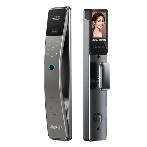 星月神密码锁指纹锁家用防盗门智能门锁人脸识别电子锁十大品牌 52s人脸识别锁