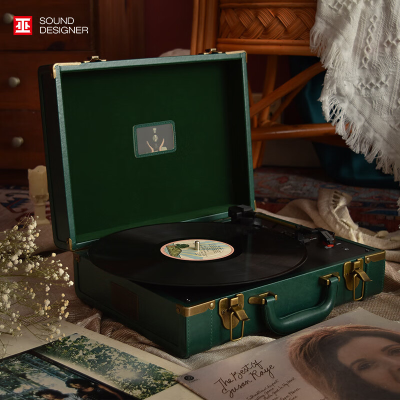 巫1900mini黑膠唱片機(jī)預(yù)售5.15 復(fù)古紅