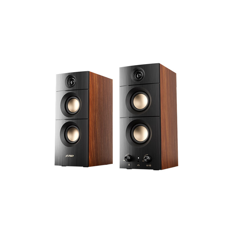 F&D【3c数码出游季】R330BT多媒体蓝牙音箱 音响2.0有源高音质大音量桌面电脑音箱 有源电脑音响桌面音箱 R330BT标配版