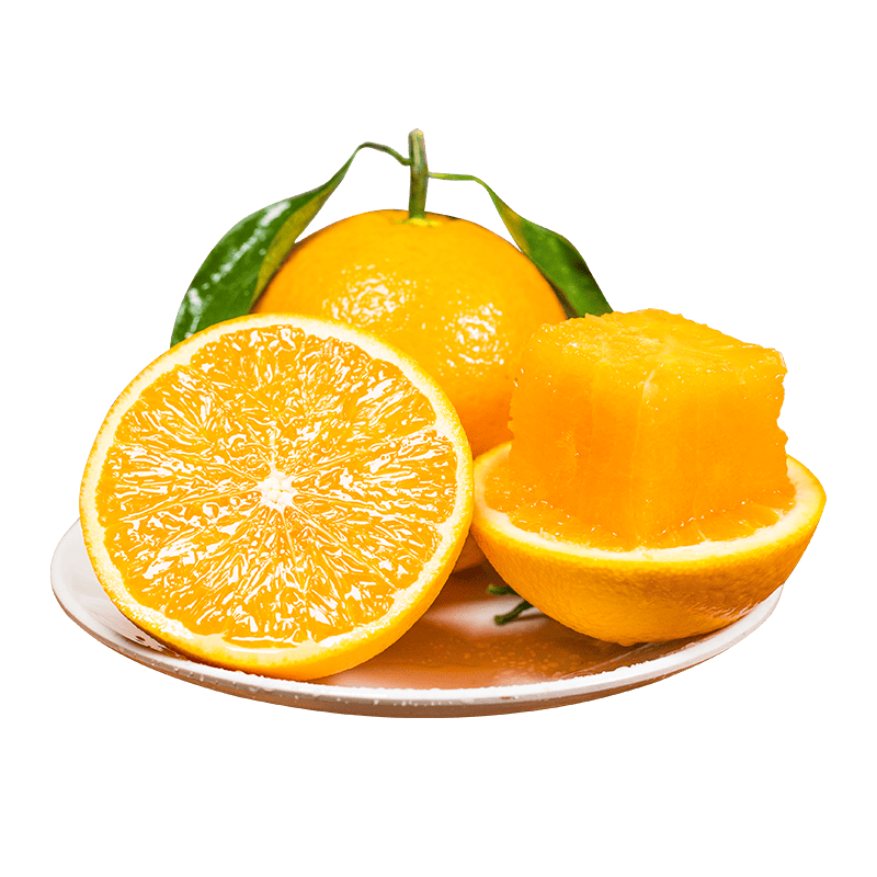 京鲜生 湖北伦晚脐橙净重4.5斤 单果150g+ 源头直发包邮