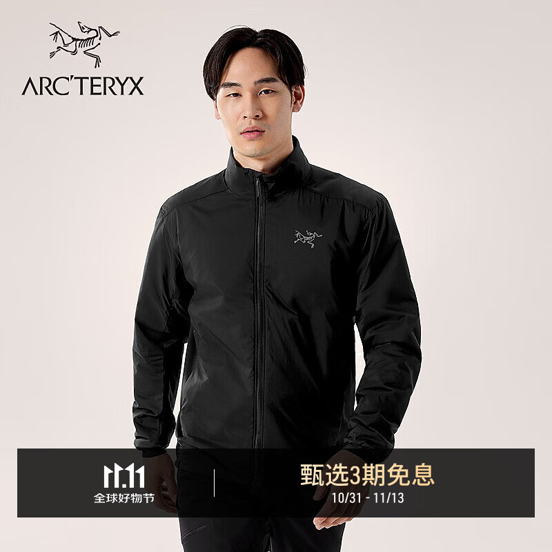 ARC&#039;TERYX始祖鸟 ATOM JACKET 男子 保暖棉服 Black/黑色 L