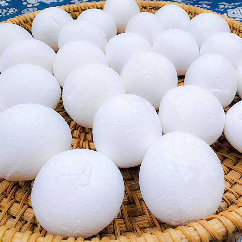 【浙一刻】正宗宁波黑芝麻猪油汤圆猪肉无馅小圆子水煮元宵大汤团 猪肉咸汤圆500g 京东折扣/优惠券