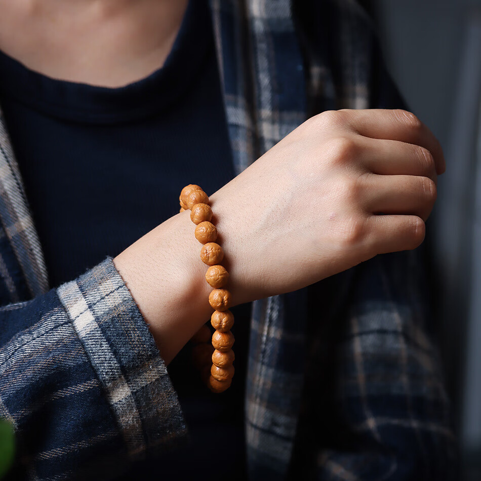 雕刻猴头小凤眼手串全品无瑕男女款文玩核桃菩提佛珠礼品手链 精雕凤眼猴头手串