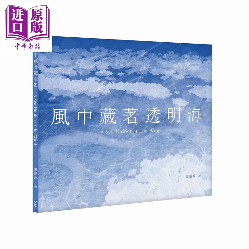 A Sea Hidden in the Wind风中藏着透明海 无字绘本 港台原版 香港绘本出版支援计划 儿童绘本 图画故事书 童书