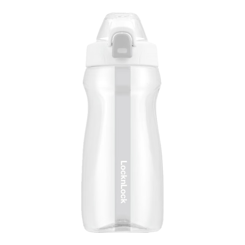 �ֿ��ֿۣ�LOCK&LOCK�����豭�˶�ˮ��Tritan��Я��Ůѧ�����ϱ�¶Ӫ����ˮ��650���� ��ɫ-ABF975WHT- 650ml 30Ԫ