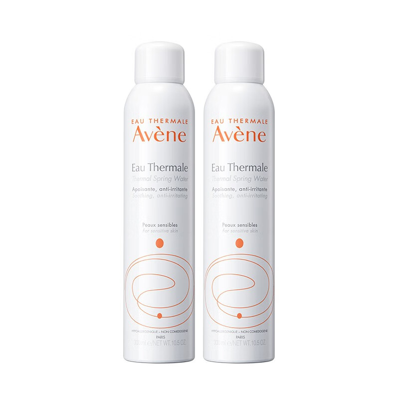 雅漾（Avene）舒护活泉水喷雾补水保湿爽肤水定妆敏感肌 【到手2支】雅漾喷雾600ml