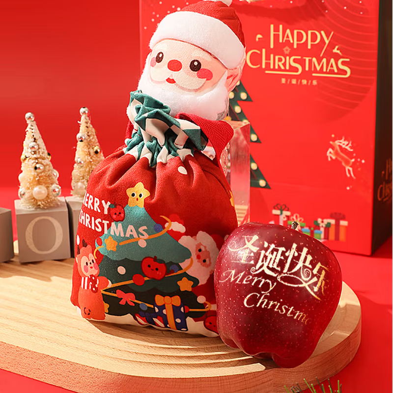 京营觅选 平安果礼盒多地次日达 圣诞苹果 平安夜苹果送女友男友礼物 平安果1枚赠礼袋