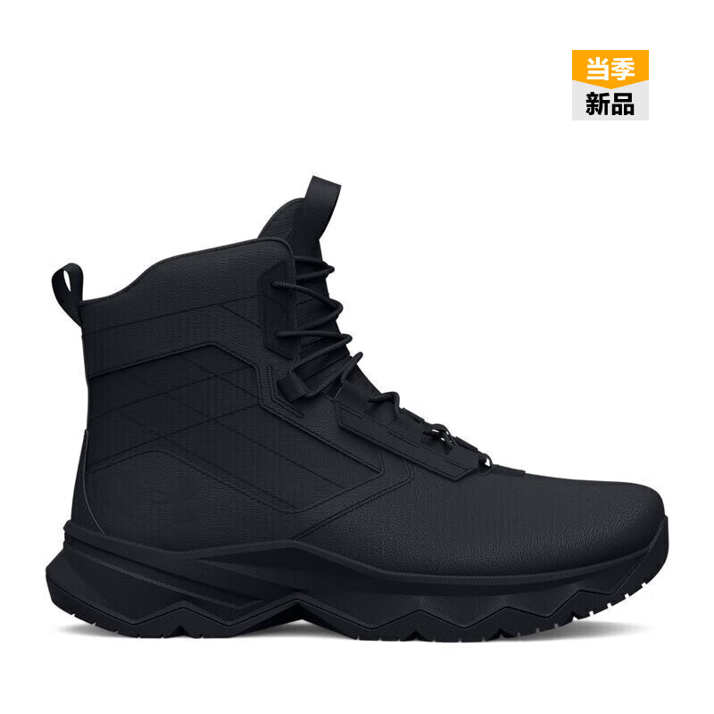 安德玛（UNDERARMOUR）秋冬Stellar G2男子6英寸运动训练战术靴3025578 黑色001 42