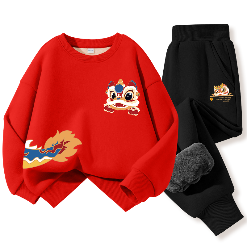 ���ڲ�������ά˹ͯװ��ͯ��װ2026�¿���ͯ�����˶�������Ůͯ������ɫ�·���ů��װ ��/����ʨ����+����ʨ����-��/����ʨK 120 69.9Ԫ