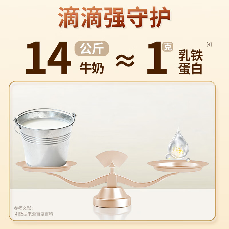厚璞堂乳铁蛋白粉乳清蛋白质粉有助于增加强免疫力动物蛋白营养粉 1罐装 30袋*1罐