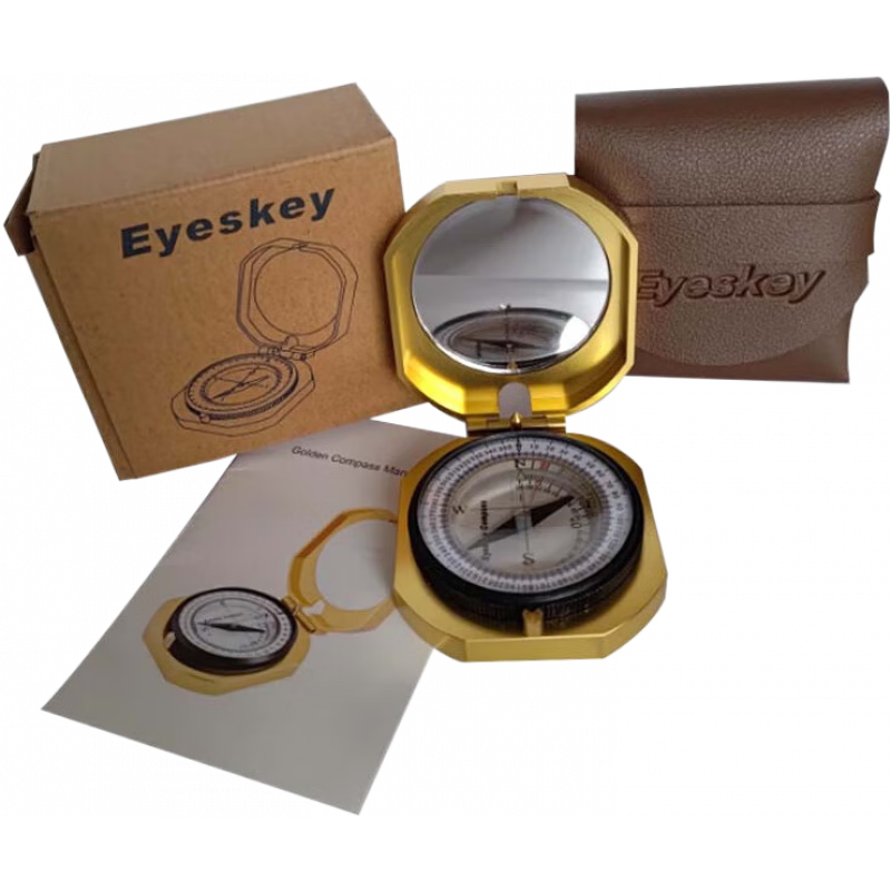 艾斯基（Eyeskey）戶外高精度指南針學(xué)生用多功能指北針 EK-500指南針【高精準(zhǔn)可測(cè)坡度】