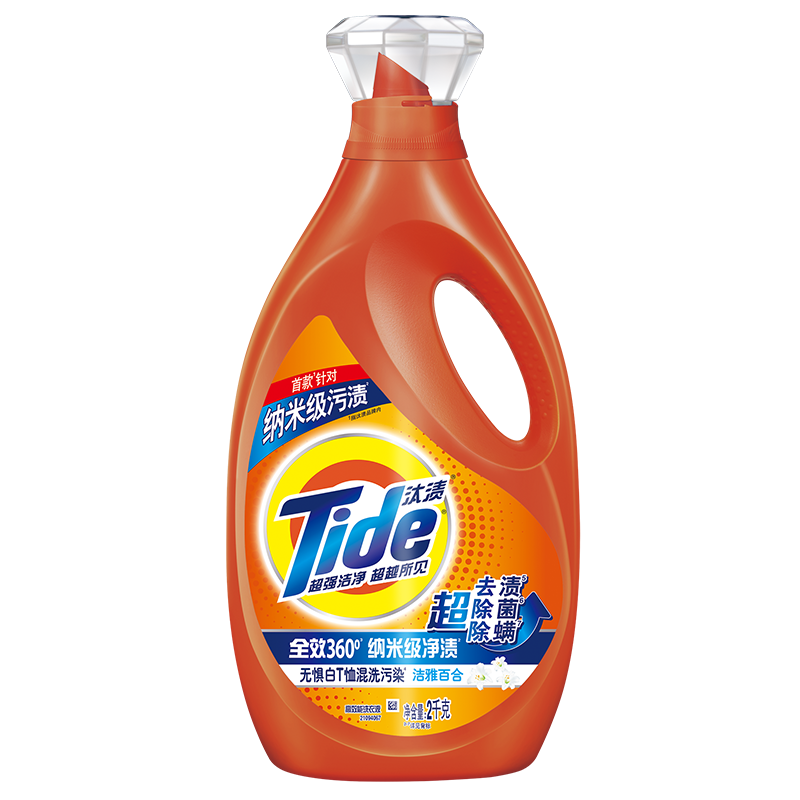 Tide/̭ ȫЧȥ 2kgƿװϴҺ ־ 1ƿ