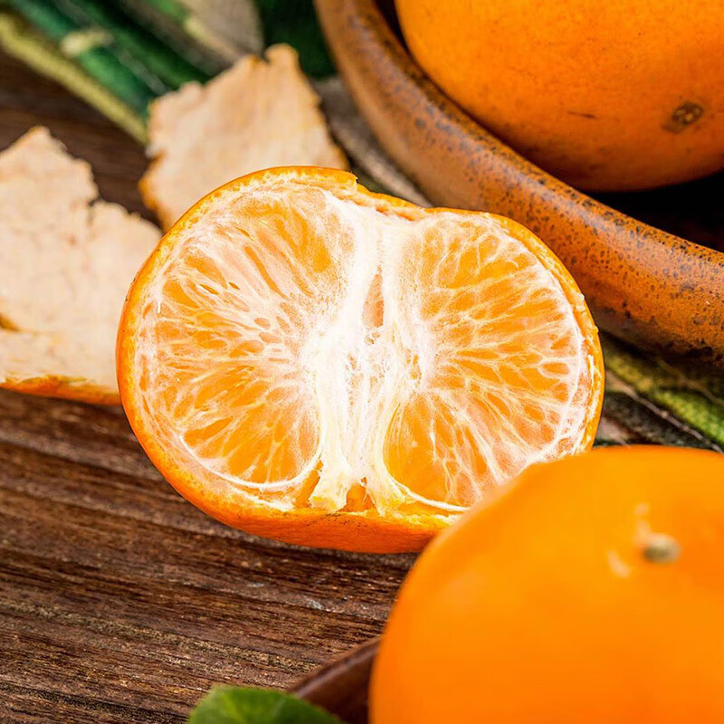 青馋猫正宗广西武鸣沃柑产地现摘现发当季水果新鲜沃柑纯甜蜜桔柑橘整箱 净重4.5斤-超值装【70-75mm】带箱