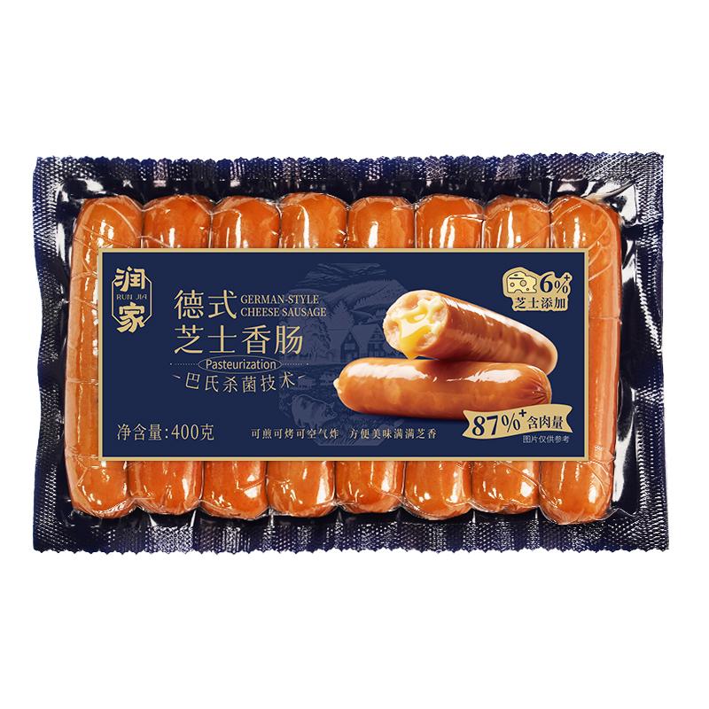 润之家德式芝士香肠400g