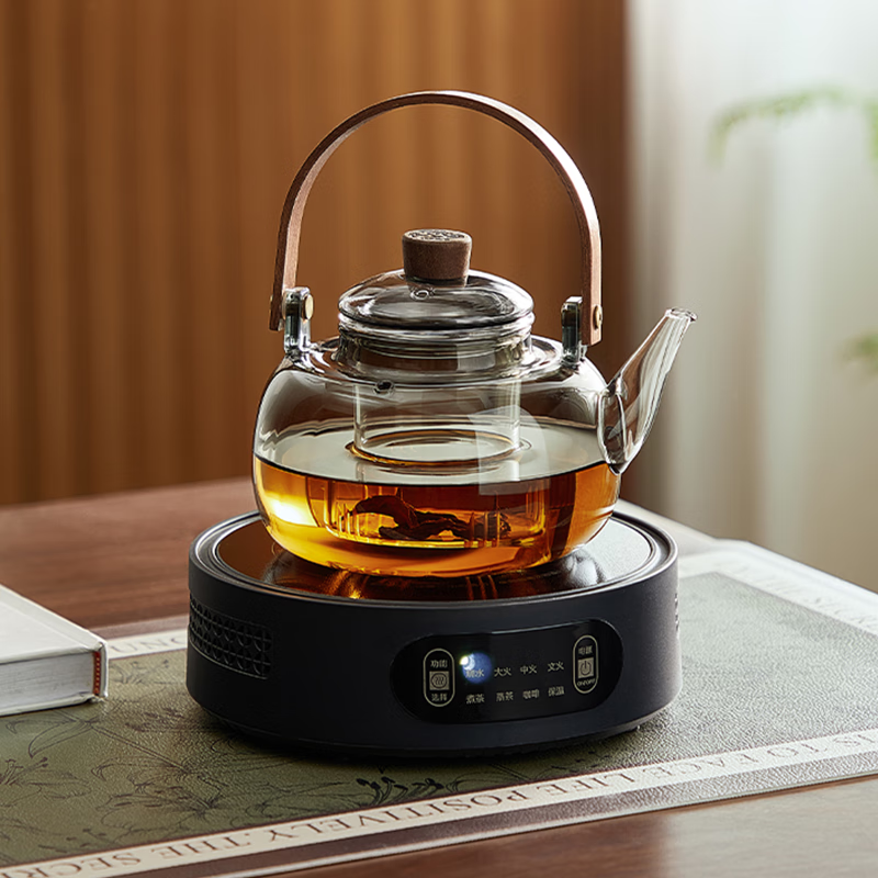 茗光2025年新款煮茶壶电陶炉煮茶器小型烧水壶煮茶炉养生壶